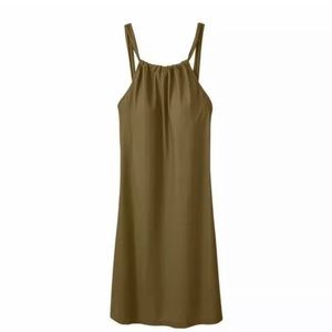 Athleta women’s Kokomo dress olive green small